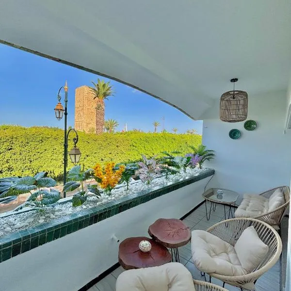 Cozy Stay with Hassan Tower View, hotel v destinácii Rabat