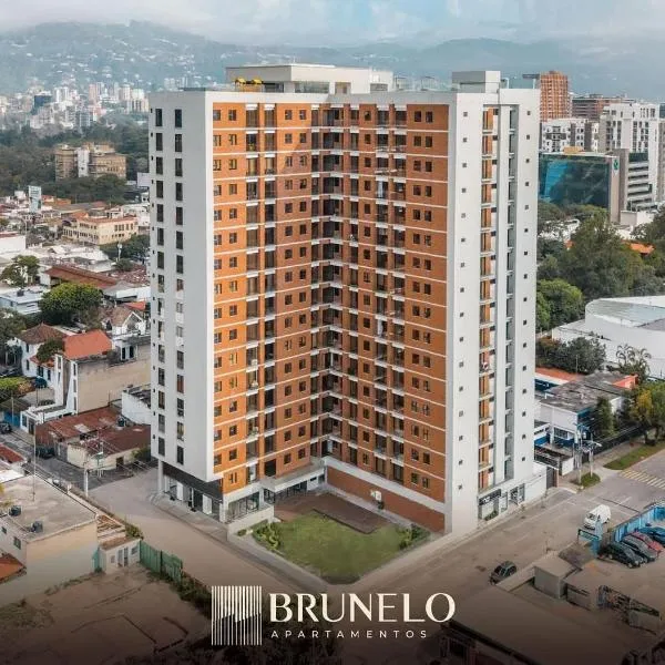 Apartamento con Piscina de 2 habitaciones Edificio Brunelo Ciudad de Guatemala, Céntrico, hotel in Estación Pamplona