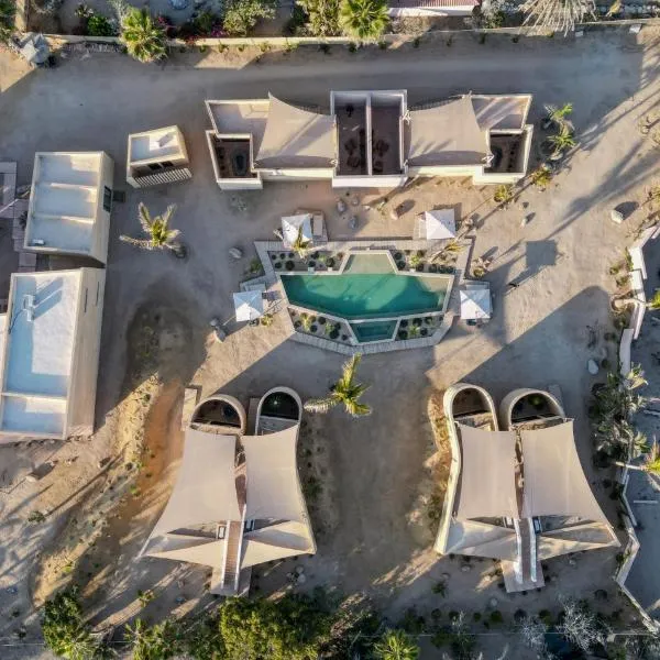 WAMA Boutique Hotel、トドス・サントスのホテル