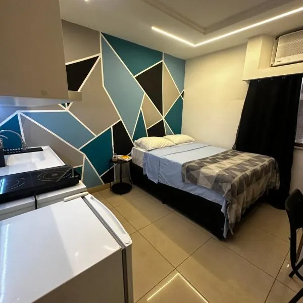 Apartamento completo e moderno com ar condicionado e piscina no centro do RIO, hotel in Rio de Janeiro