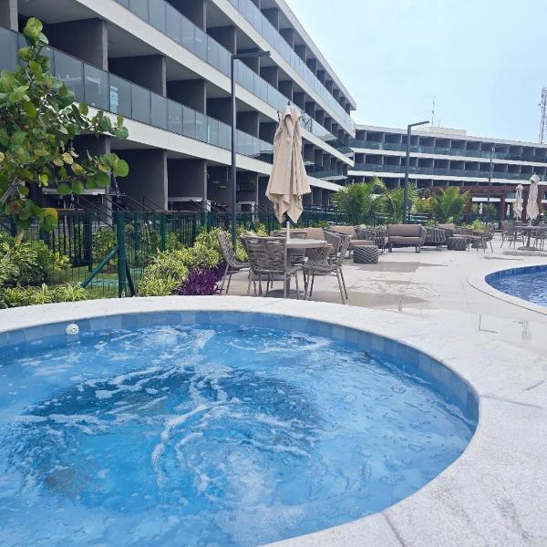 Flat 1 quarto, 30m2, Beach Class Summer, perto centro Porto de Galinhas