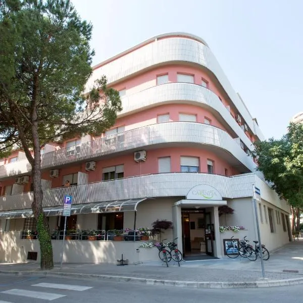 Aparthotel Carinzia, hotel v Lignanu Sabbiadoru
