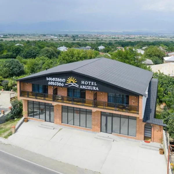 Amzeura hotel, hotel in Telavi