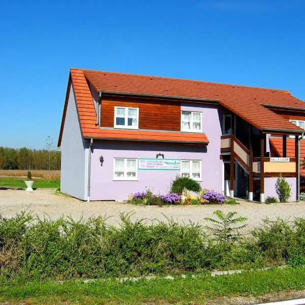 GITE D'ACUEIL au PAYS RHENAN, hotel in Munchhausen