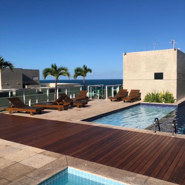JTR Lux Residence apto 3 quartos beira mar
