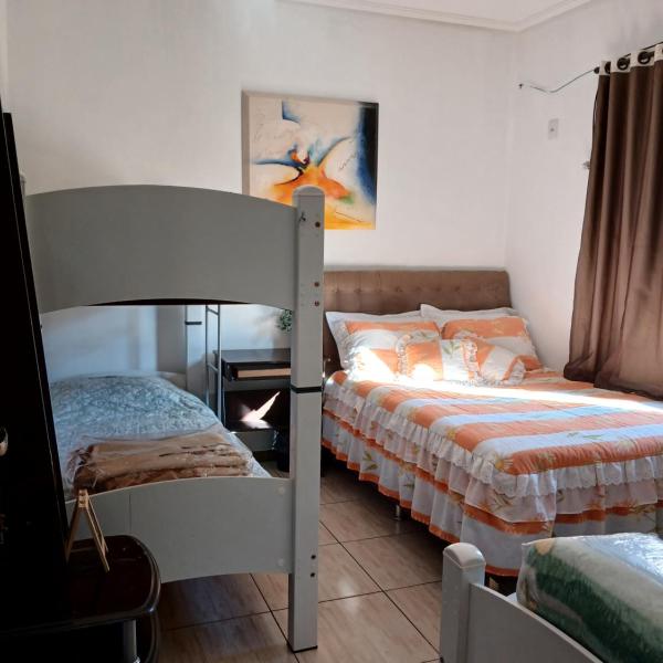 Edicula com um quarto banheiro e piscina e lazer - Foto 2