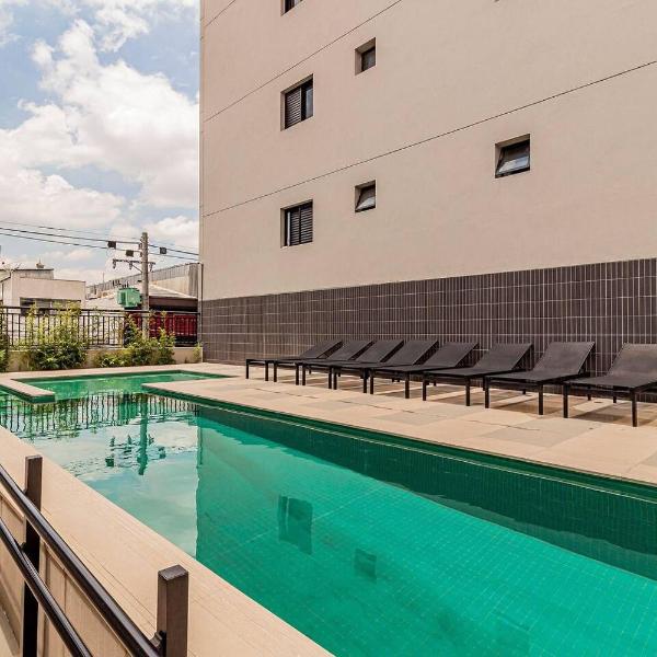 Aconchegante Studio com piscina, academia, coworking, lavanderia - Foto 4