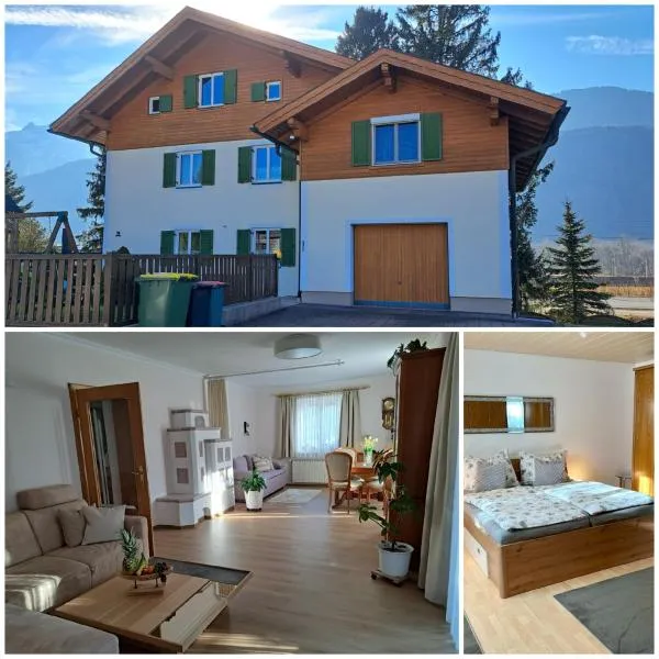 Ferienwohnung Lisi - für Durchreise, Wanderungen, Besichtigungen, Radfahrer, Familien, Paare, hotel in Kuchl