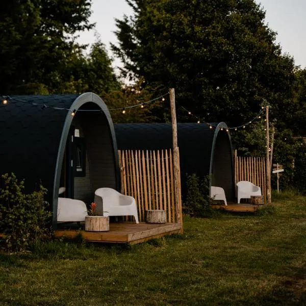 Knus Natuurhuisje met Hottub - Ontspannen in de natuur, готель у місті Jubbega-Schurega
