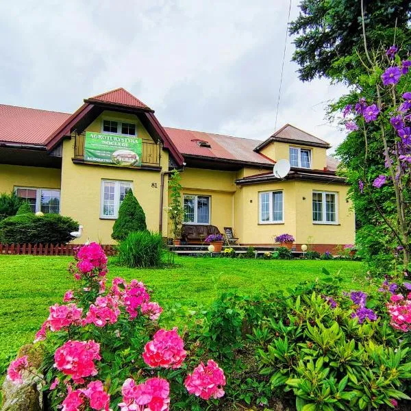 Agrokrysia, hotel in Krościenko