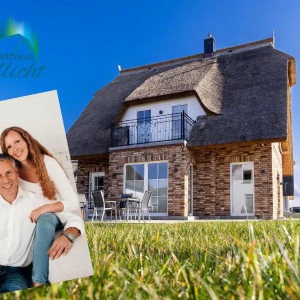 Reethaus Nordlicht - Wellness mit Meerblick, hótel í Dranske