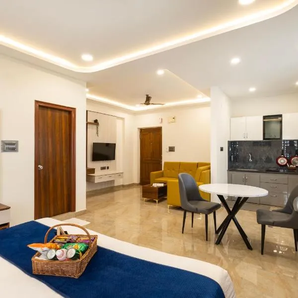 Elysium Studio Suites Madhapur, hotel v destinaci Hajdarábád