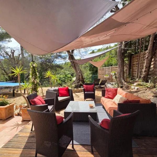 A la campagne aux portes de Nice, hotel u gradu Falicon