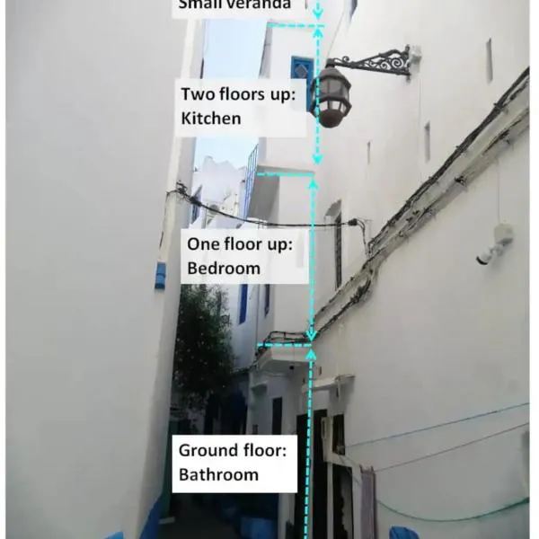Petite maison dans la casbah de tanger, hotel a Tànger