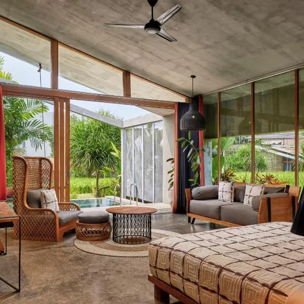 One Bedroom Nomad Pool Villas Canggu、チャングーのホテル