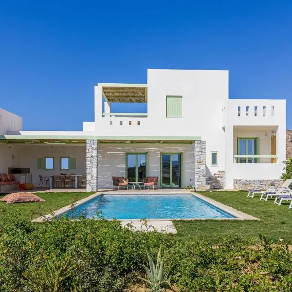 Plioni Villas With Private Pool & Suites With Hot Tub, hotell Mikri Viglas