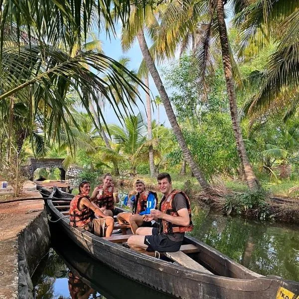 HostelExp, Munroe Island - A Community Experience, hotel in Munroe Island