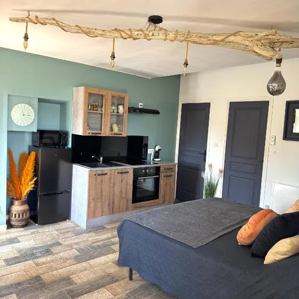 Studio confortable et calme au millieu des vignes, hotel in Moussan