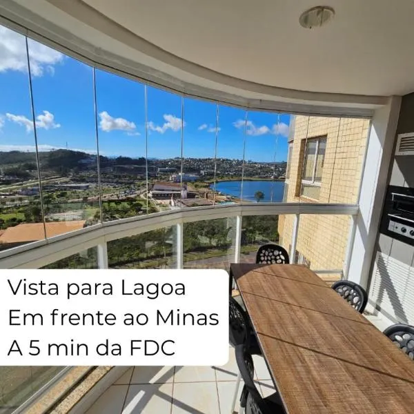 Lindo AP com vista para a Lagoa dos Ingleses, hotel in Nova Lima