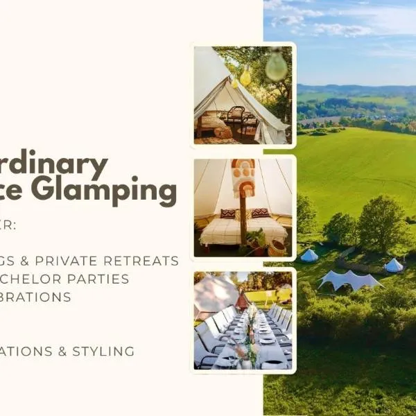 Glamping Hive, hotel v destinaci Čmeliny