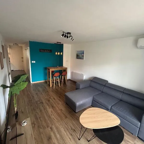 Résidence Le Soleil Canet Plage , 50m2 climatisé, hotel in Canet-en-Roussillon
