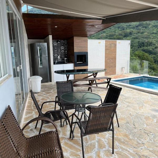 Casa em Angra com 4 quartos, churrasqueira, piscina, sinuca e quadra privativa - Foto 4