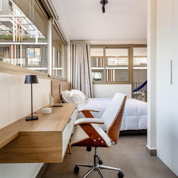 Studio Luxo- Academia, Coworking & Piscina-Jardins