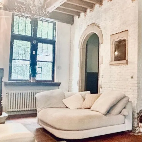 Luxury Villa Schaffen with a private gym, hotel in Diest