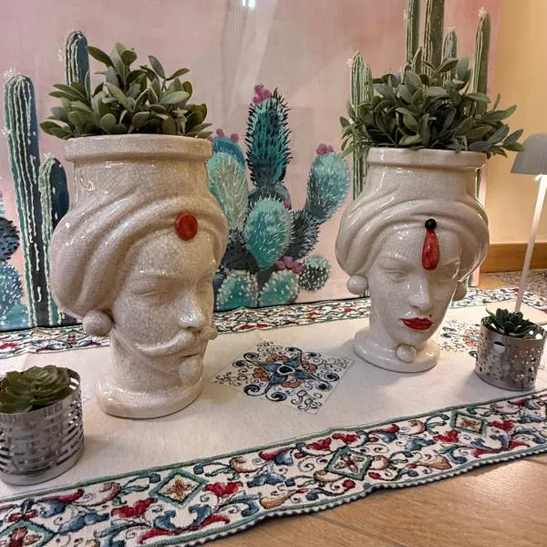 Casa Marconi duplex avec terrasse, hotell i Aragona