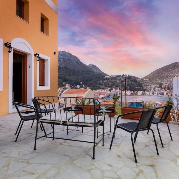 Megisti Breeze Apartments, hotell i Nísos Megísti