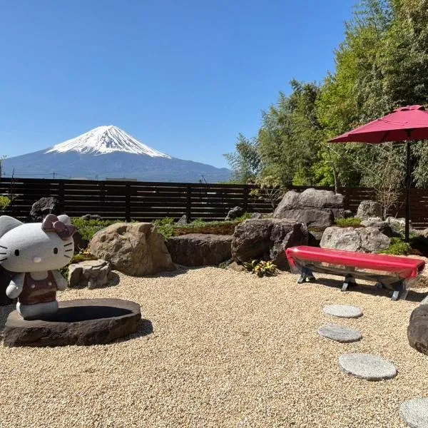 Villa Orange Cabin, hotel a Fujikawaguchiko