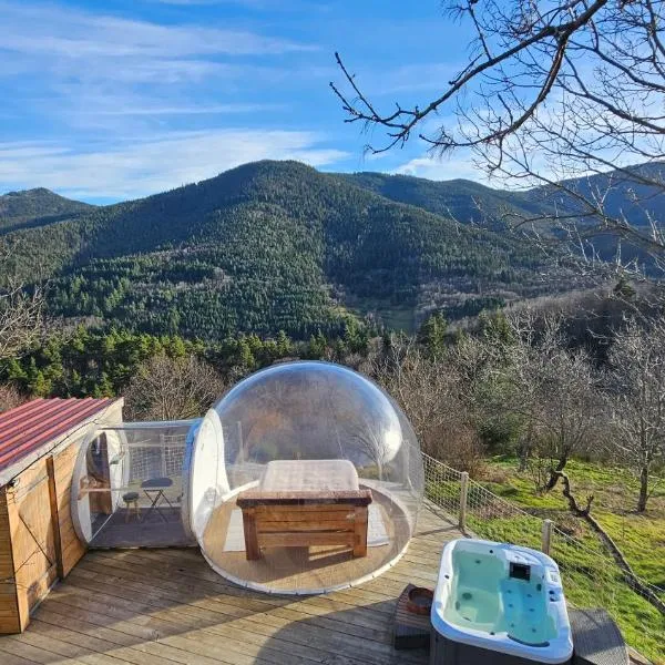 La Bulle d'Ardèche, hotel in La Chanal