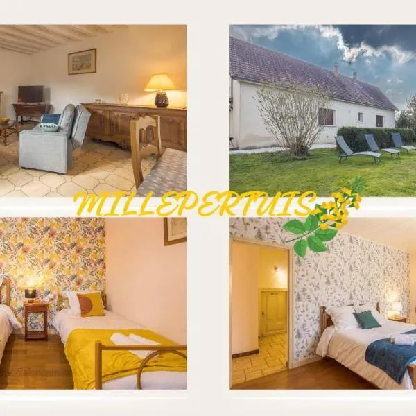 Millepertuis - Maison de ferme - 5 pers, hotel en Lantages