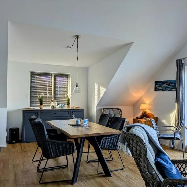 Waterkant, Loft am Hafen mit Traumblick über Hafen, Schlei und Ostsee, hotell i Kappeln