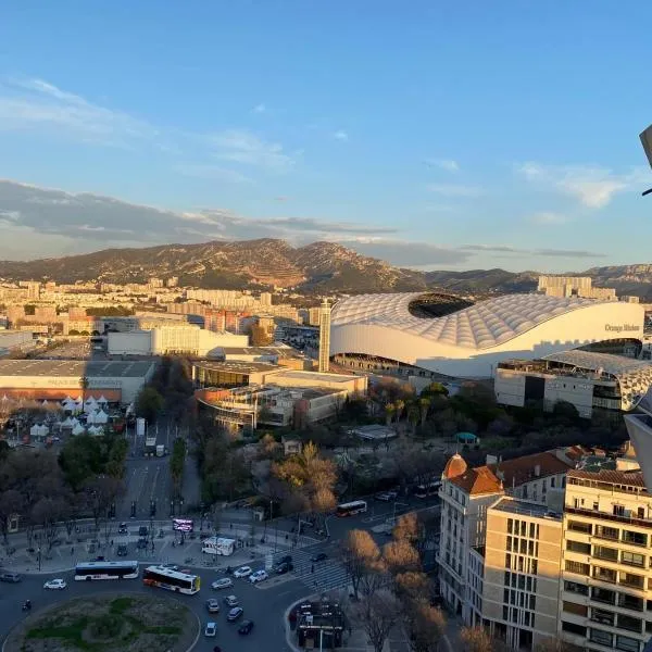 Vue Panoramique VÉLODROME, hotel in Marseille