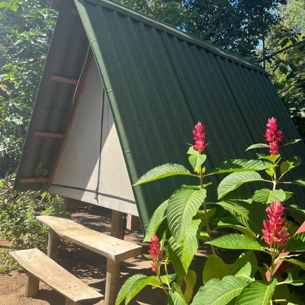 Cabana 1 camping Dona Aurora Praia do Sono