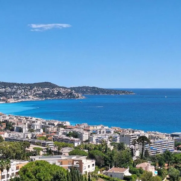 Chambre d'hôtes vue imprenable mer، فندق في نيس