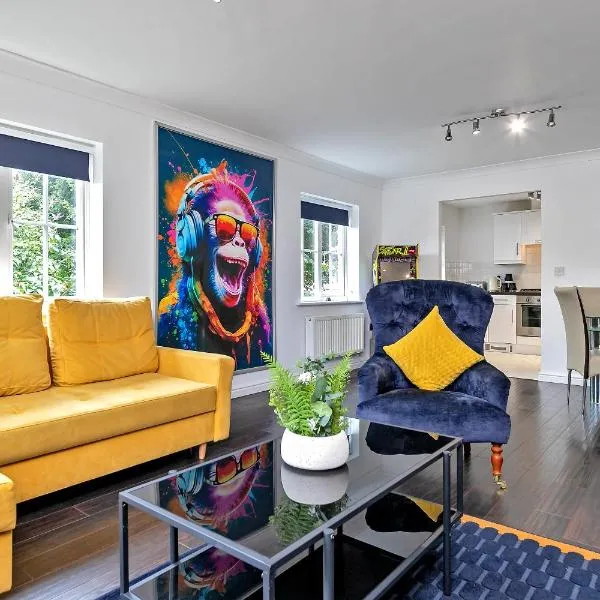 Luxury Apartment-CONTRACTORS-Free Parking-Central Location, hotel sa Luton