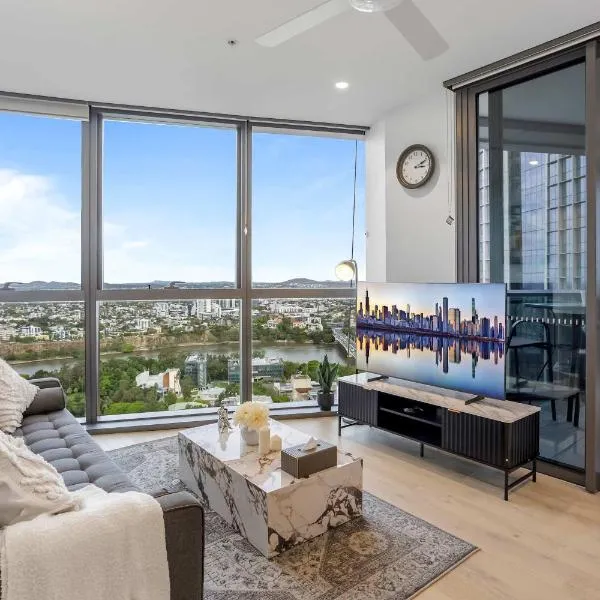 Your QW Escape - Pool Gym & Stunning Sky View, hotel v destinaci Brisbane