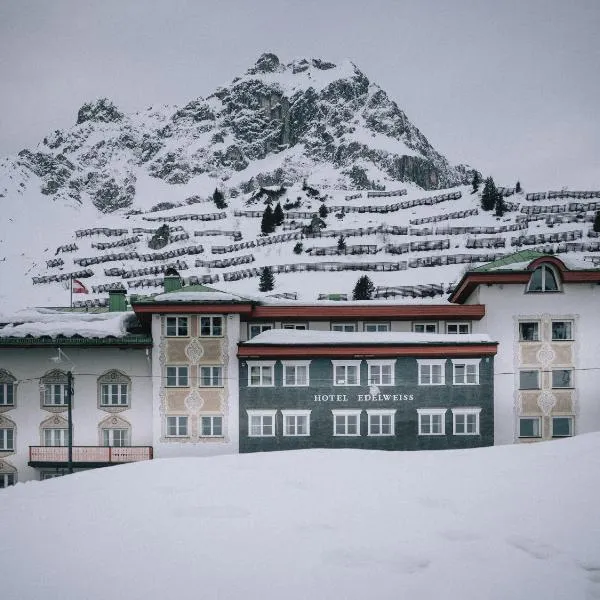 Hotel Edelweiss, hotel Zürs am Arlbergben