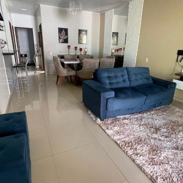 Casa Grande com 4 camas, 2 Quartos com AR CONDICIONADO nos dois quartos - Foto 5