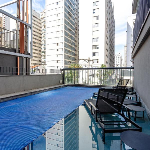 Studio Luxo- Academia, Coworking & Piscina-Jardins - Foto 4
