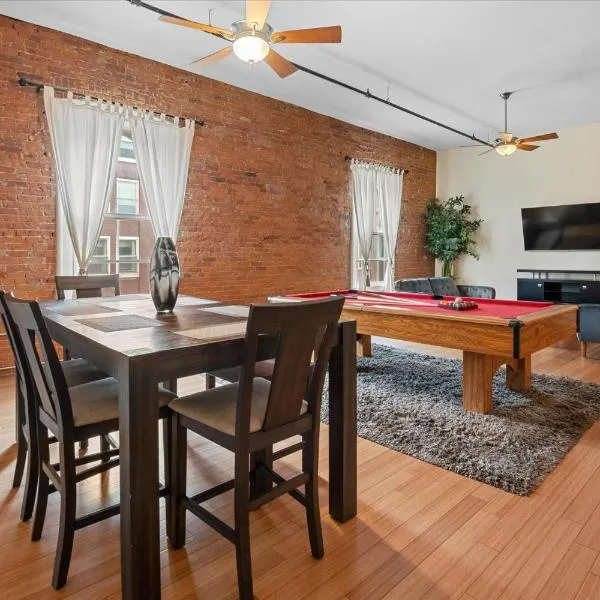 Top Floor Loft in Downtown Indianapolis, hotel di Indianapolis