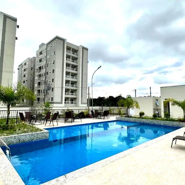 Apartamento Premium com Piscina e Varanda Perto do Aeroporto