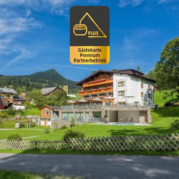 Hotel Burtschahof, hotel em Bürserberg