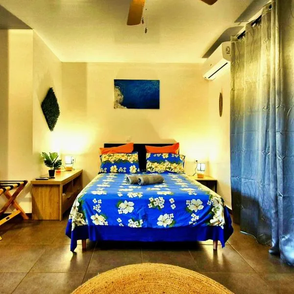 Teahupo'o Lodge Tahiti - Studio Tropical - climatisé - entre randonnées et activités nautiques, hotel v destinaci Teahupoo