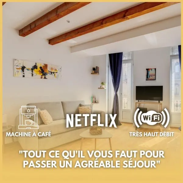 Ô Merveilleux Compans - Centre ville Toulouse - Wifi, TV, Hotel in Toulouse