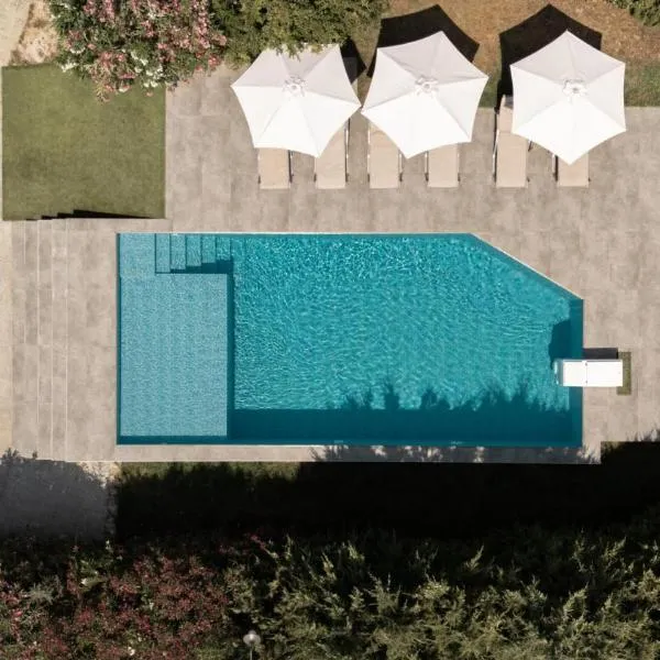 Villa Andreas with swimming pool, hôtel à Mouzákion