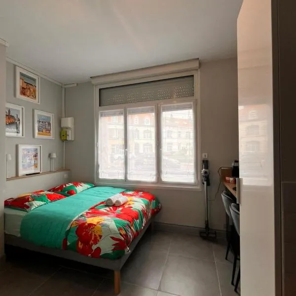 STUDIO Le Mini Voltaire à 900 m de la plage de Malo-les-Bains, hotel in Dunkerque