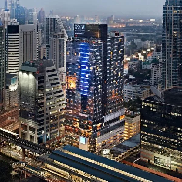 Four Points by Sheraton Bangkok Ploenchit Sukhumvit , Phloen Chit Station, hotel v destinaci Bangkok